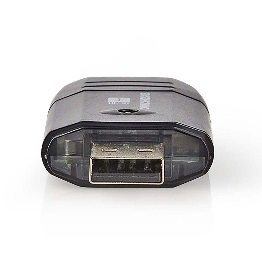 Nedis CRDRU2100BK | Geheugenkaartlezer | USB 2.0 | Zwart - Matmuis
